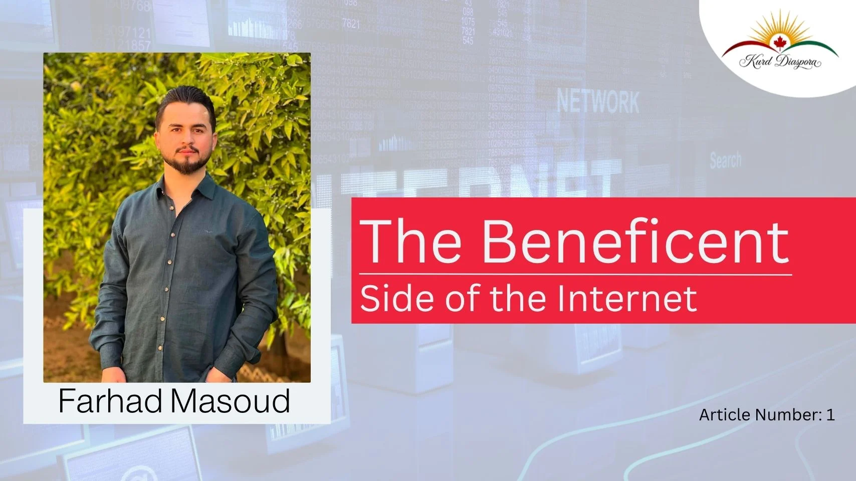 The Beneficent Side of the Internet