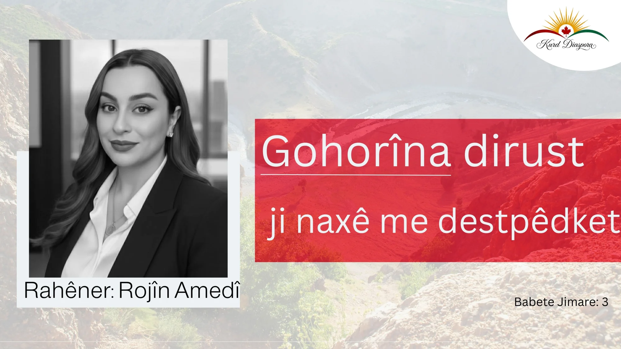 Gohorîna dirust ji naxê me destpêdket